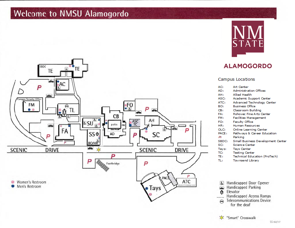 nmsua campus map