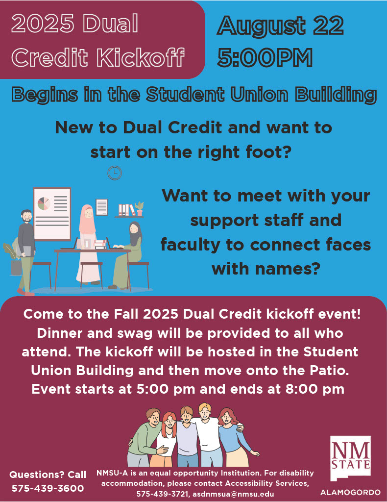 Dual Credit Kickoff