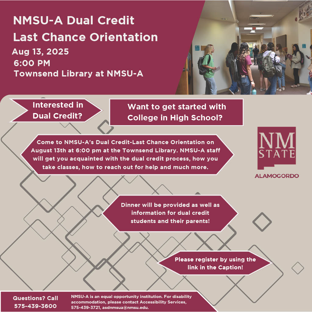 Dual Credit Orientation