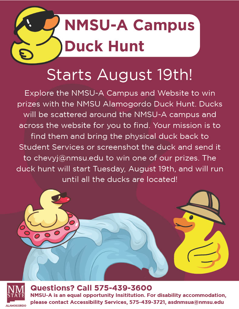 NMSU-A Duck Hunt