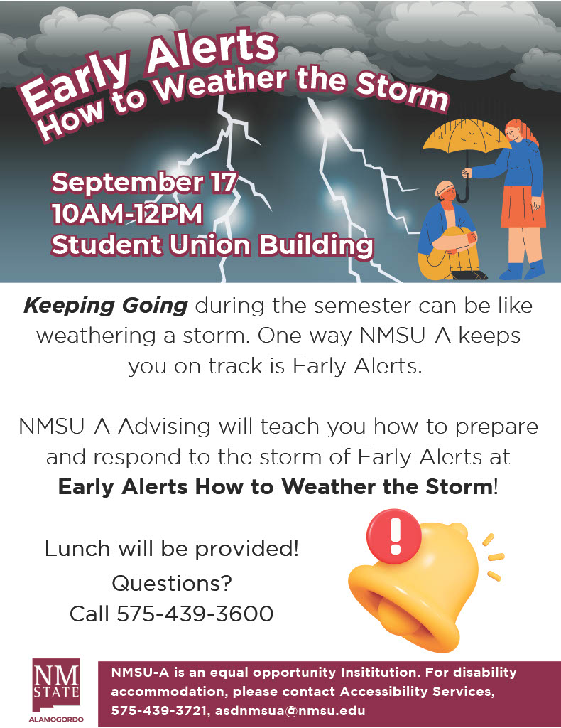 Early Alerts How to Weather the Storm