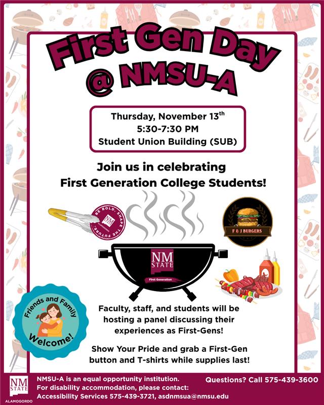 NMSU-A First Gen Day