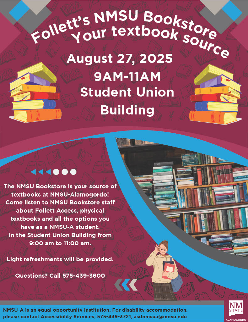 Follet's NMSU Bookstore, Your textbook Source