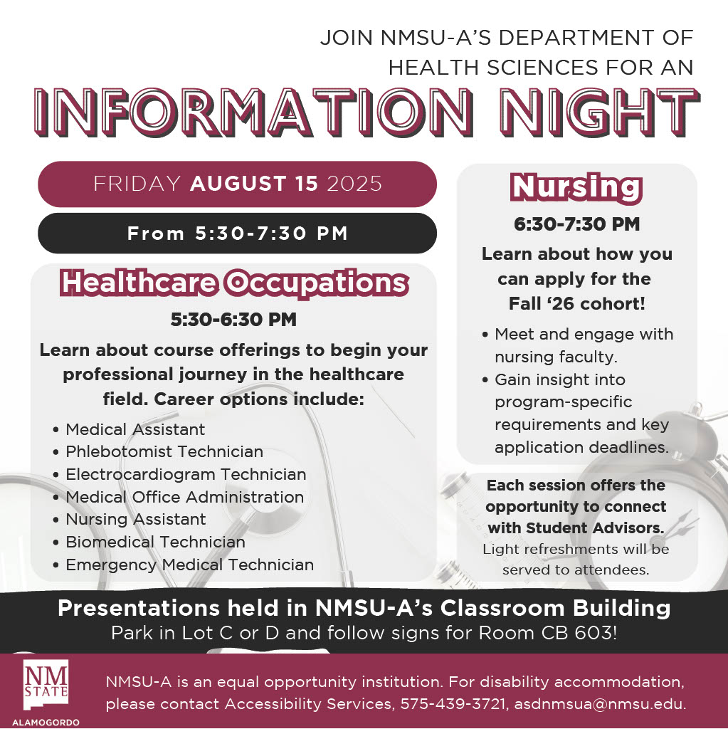 The Health Sciences Information Night