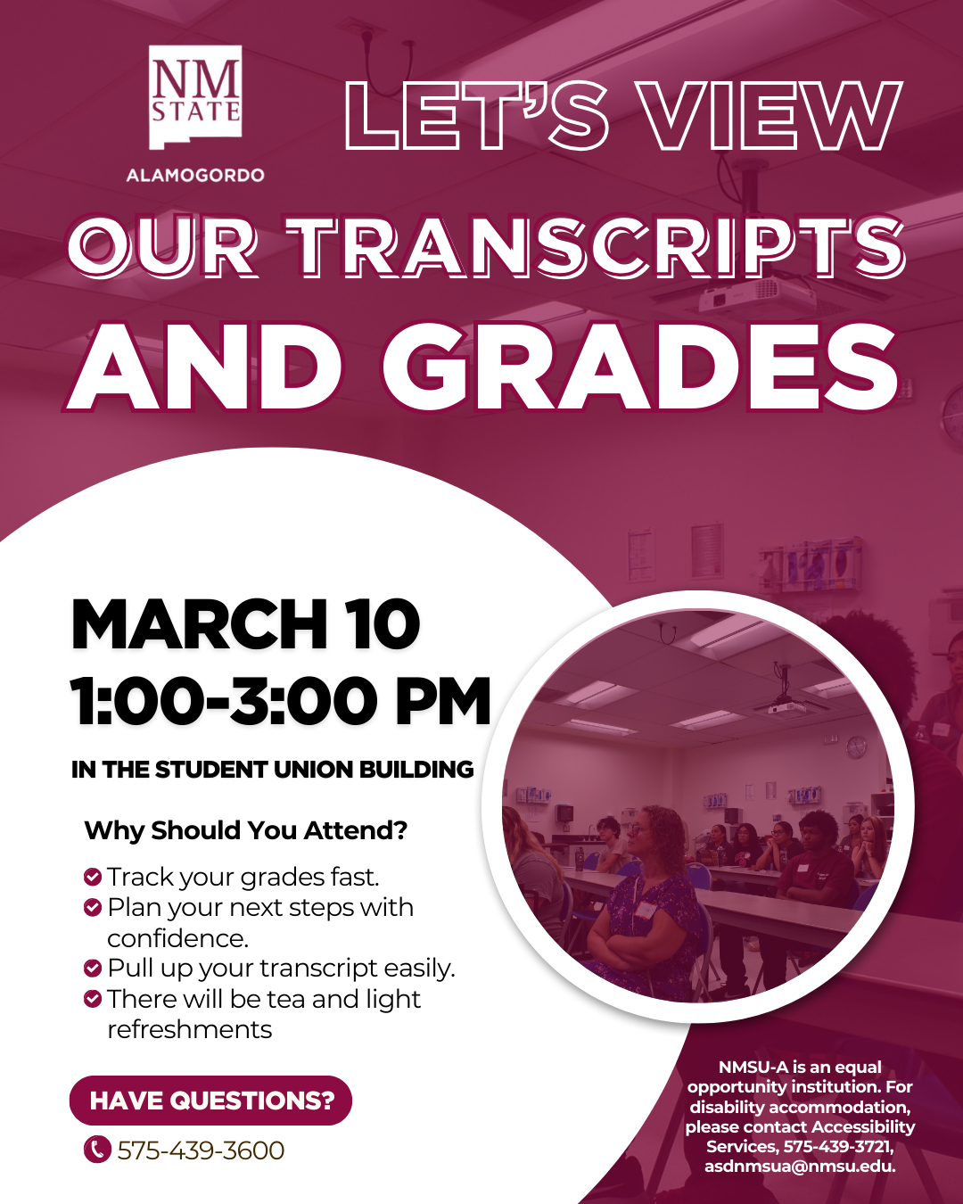 Let's View Our Transcripts and Grades