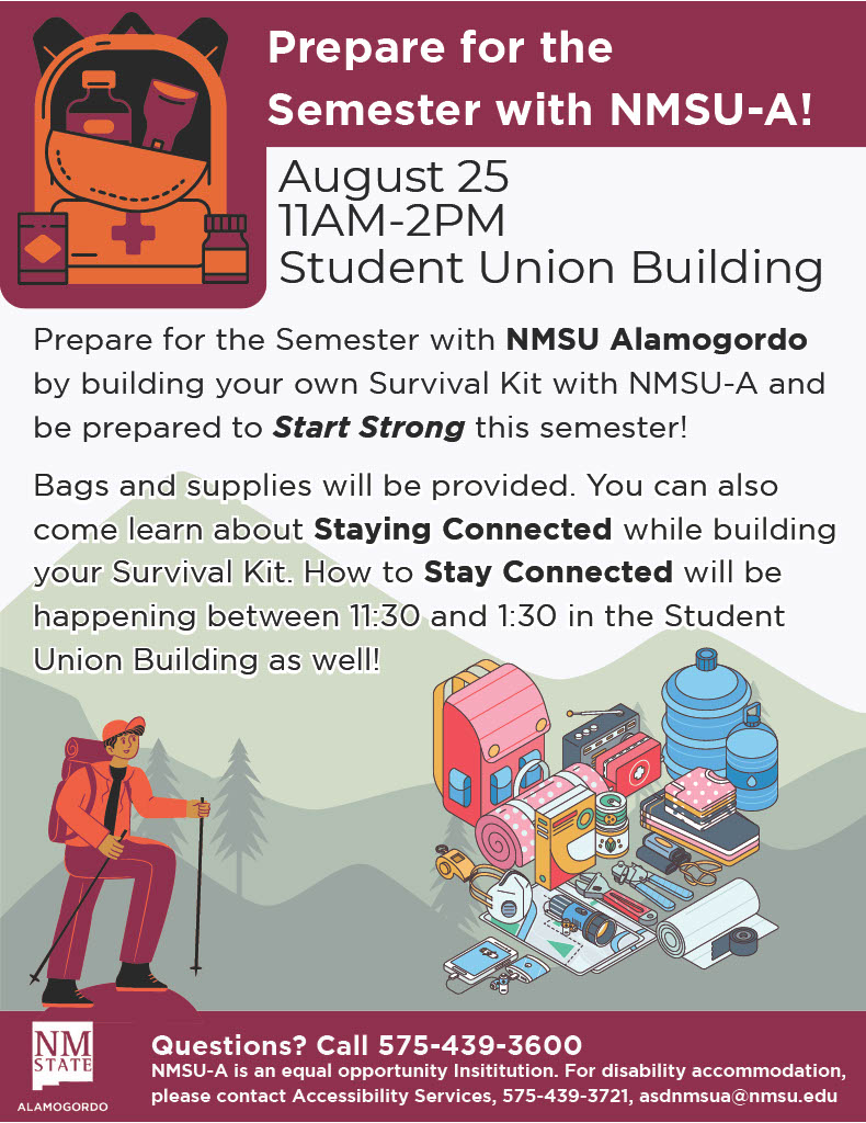 Prepare for the Semester with NMSU-A!