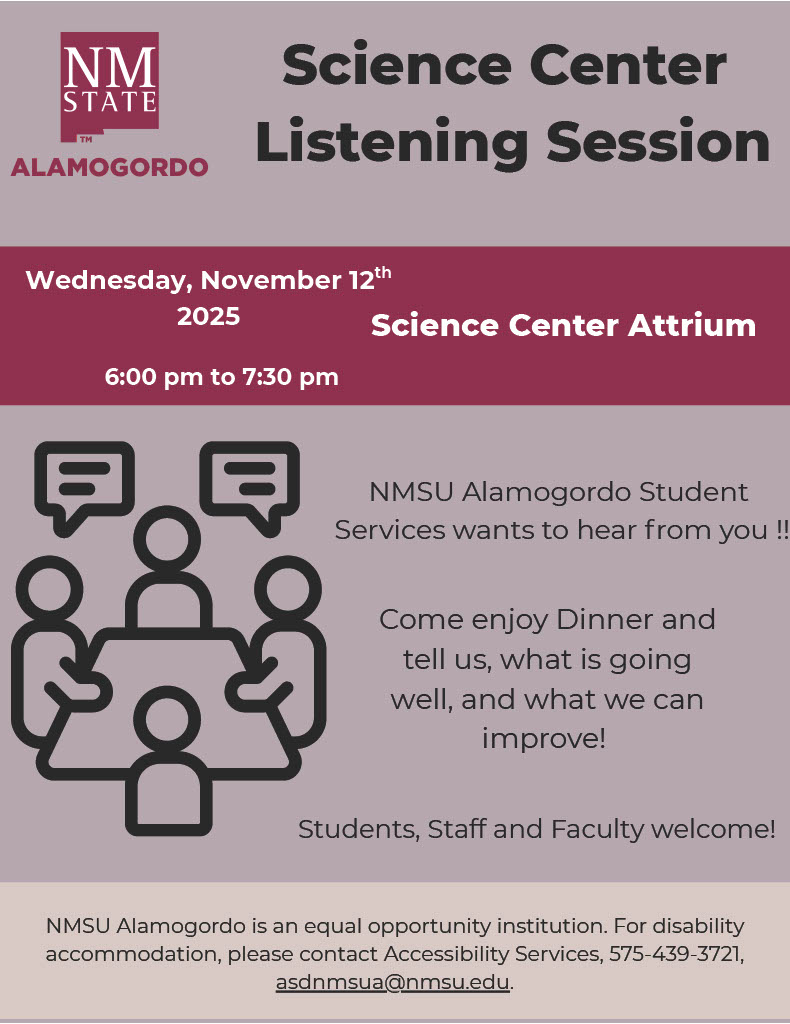 Science Center Listening Session