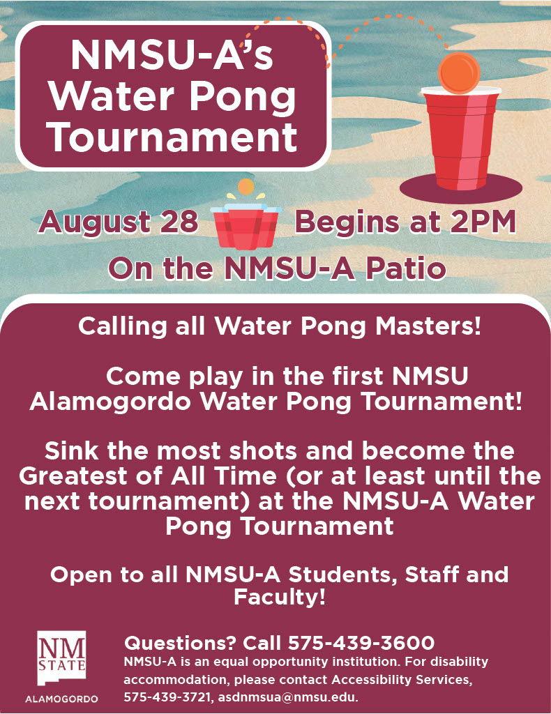 NMSU-A Water Pong Tournament