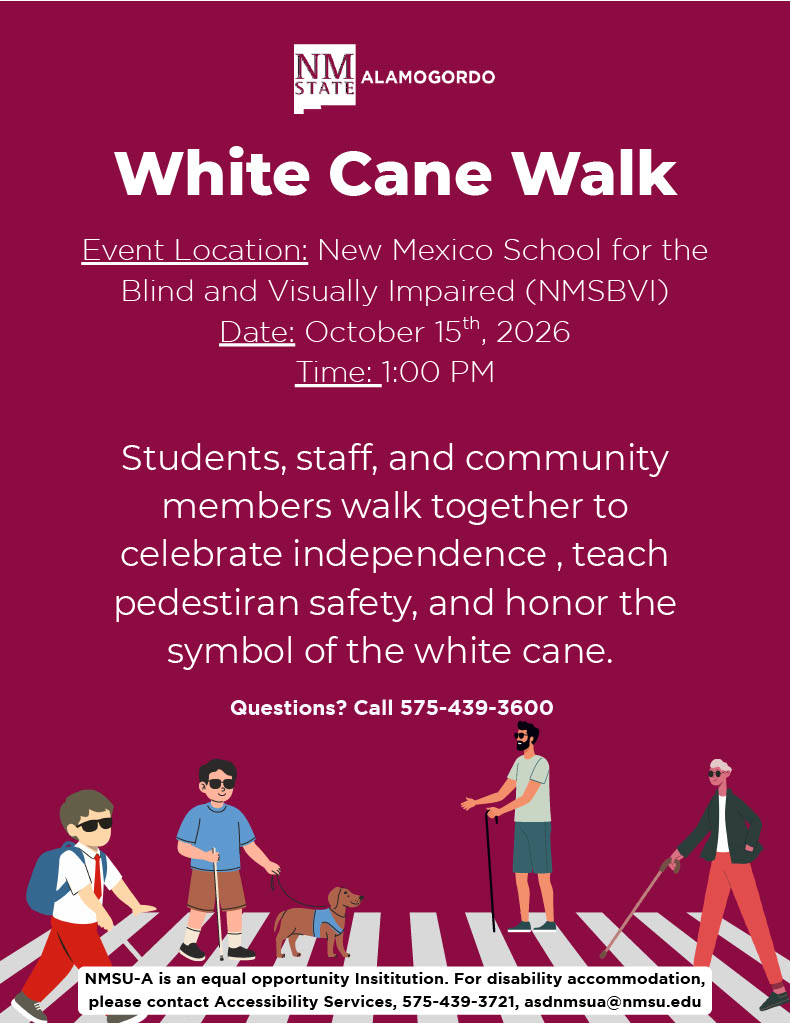 White Cane Walk