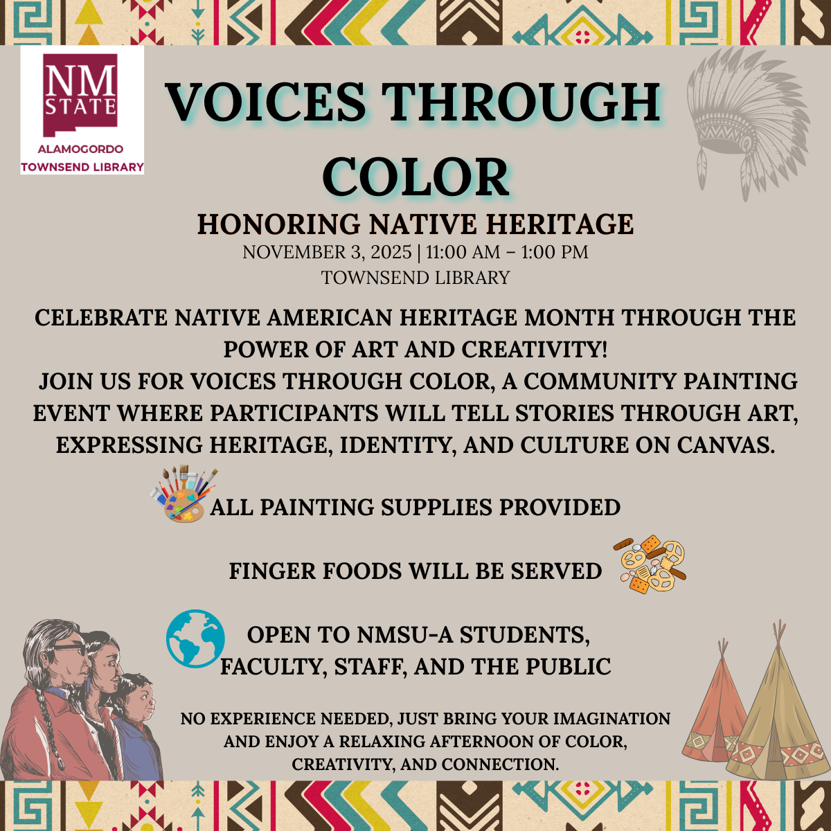 Voices Through Color Honoring Native Heritage