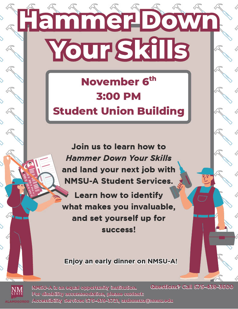 Hammer down your Skills